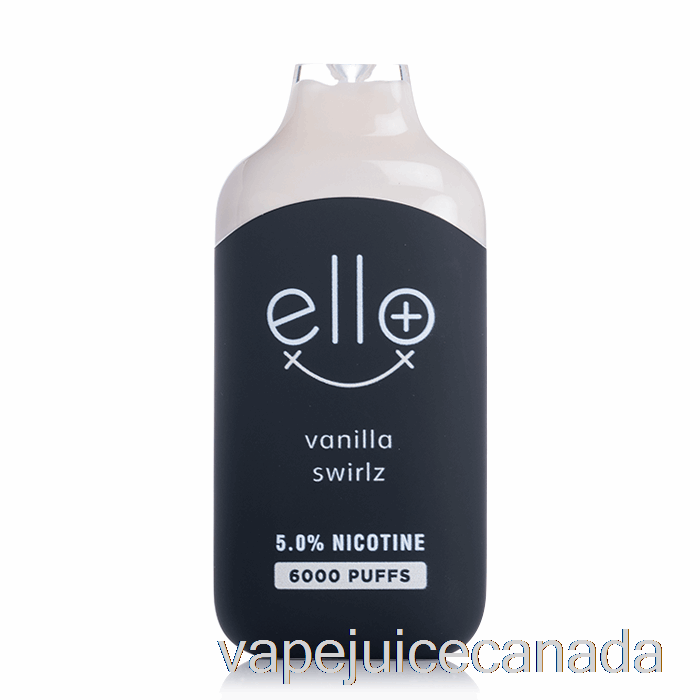 Vape Canada BLVK ELLO Plus 6000 Disposable Vanilla Swirlz